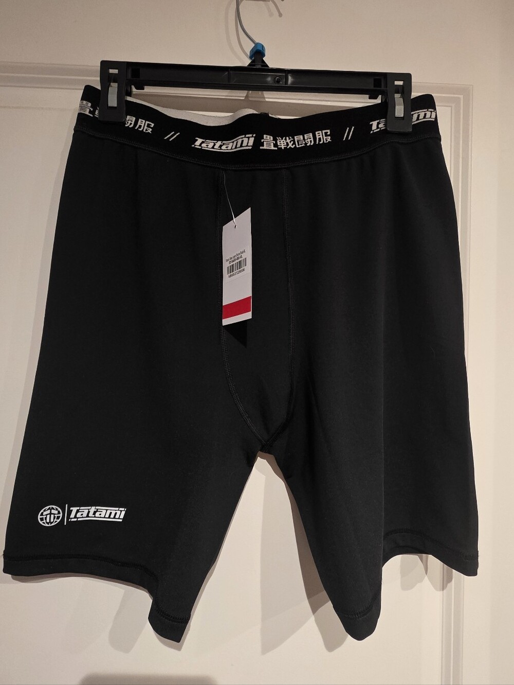 Mens Tatami Fightwear Base Layer Shorts, Black XL